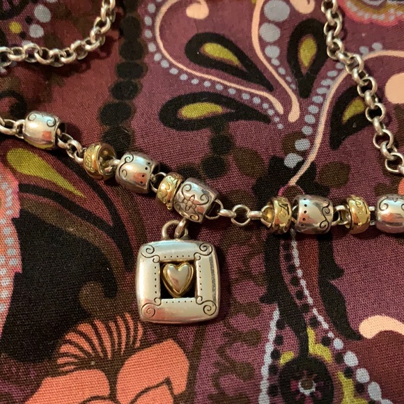 -Brighton 2-toned Necklace - Picture 5 of 7